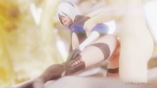 Nier Automata B2 Cartoon Anime Game Sex AmaPorn