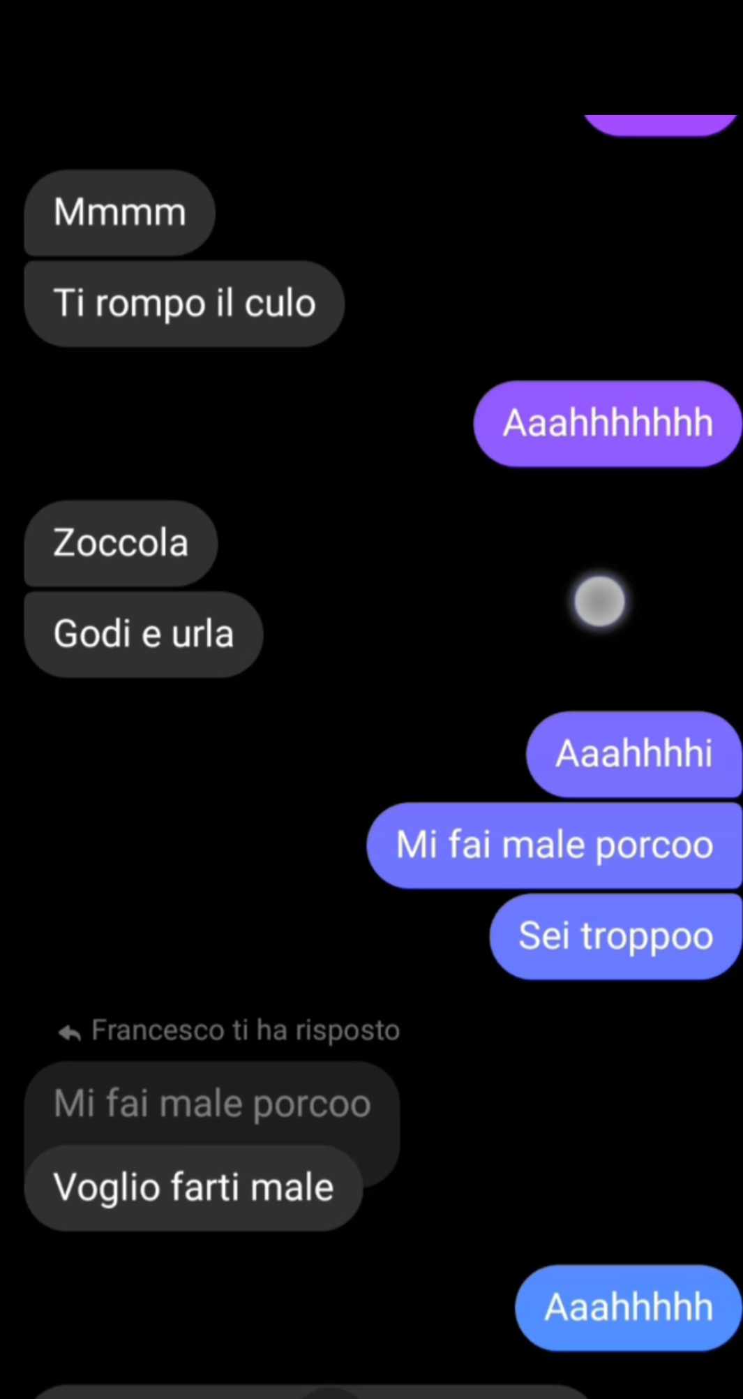 SESSO IN CHAT... MAIALE MI SCOPA FORTE DA GRAN PUTTANA - AmaPorn